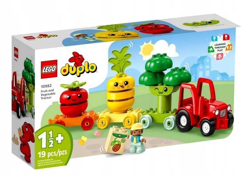 Lego Duplo 10982 Traktor z warzywami i owocami