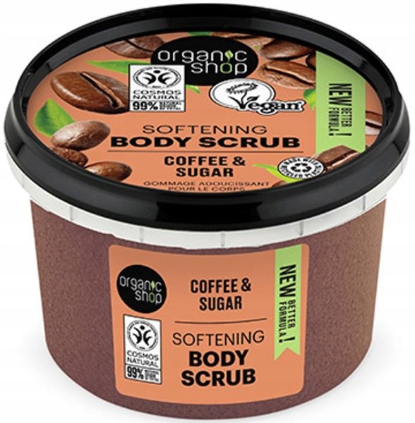 

Organic Shop Coffee & Sugar Scrub Piling 250