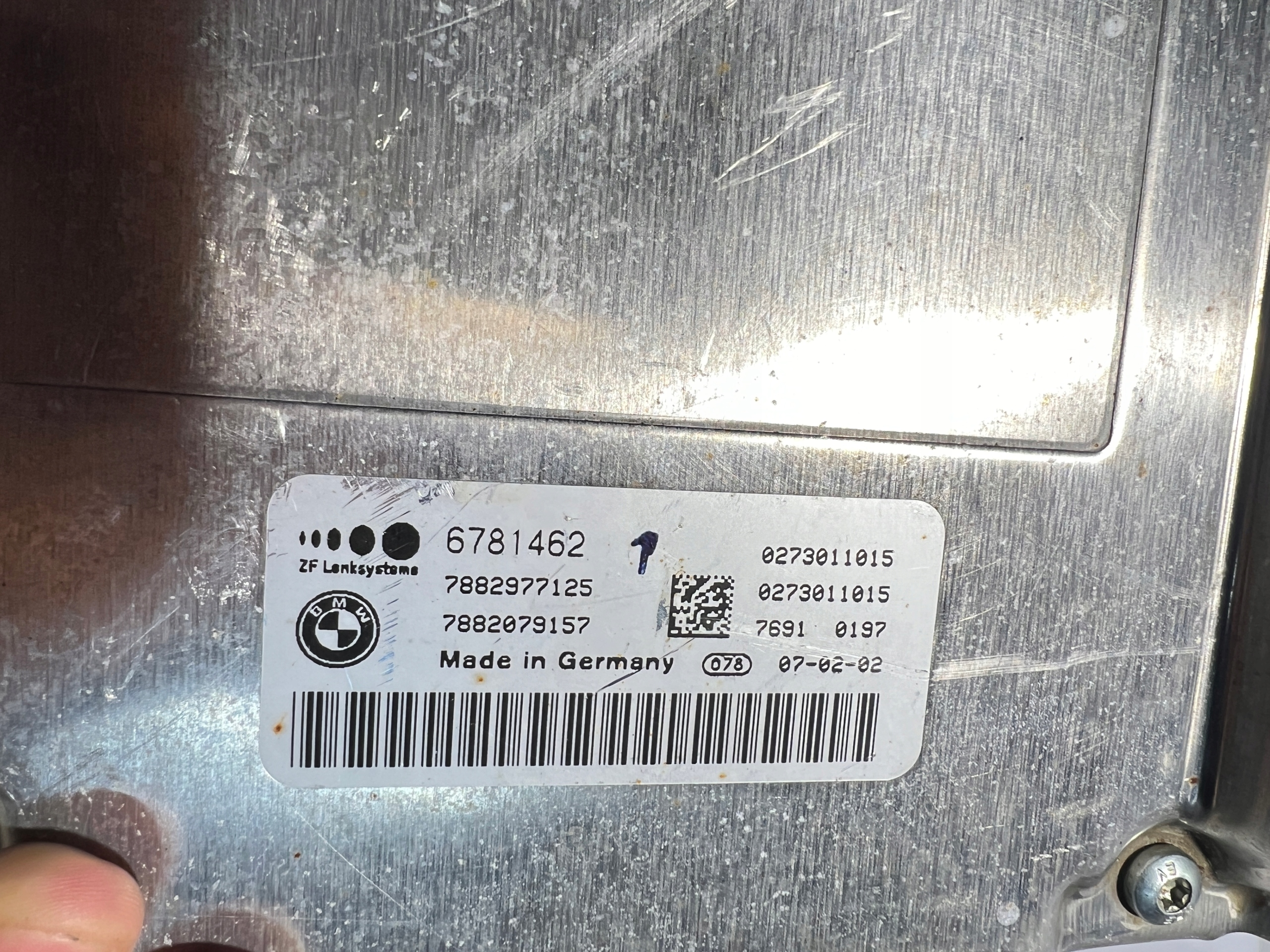 BMW E60 E61 Centralina UKLADU volante ACTIVE STEERING 6781462