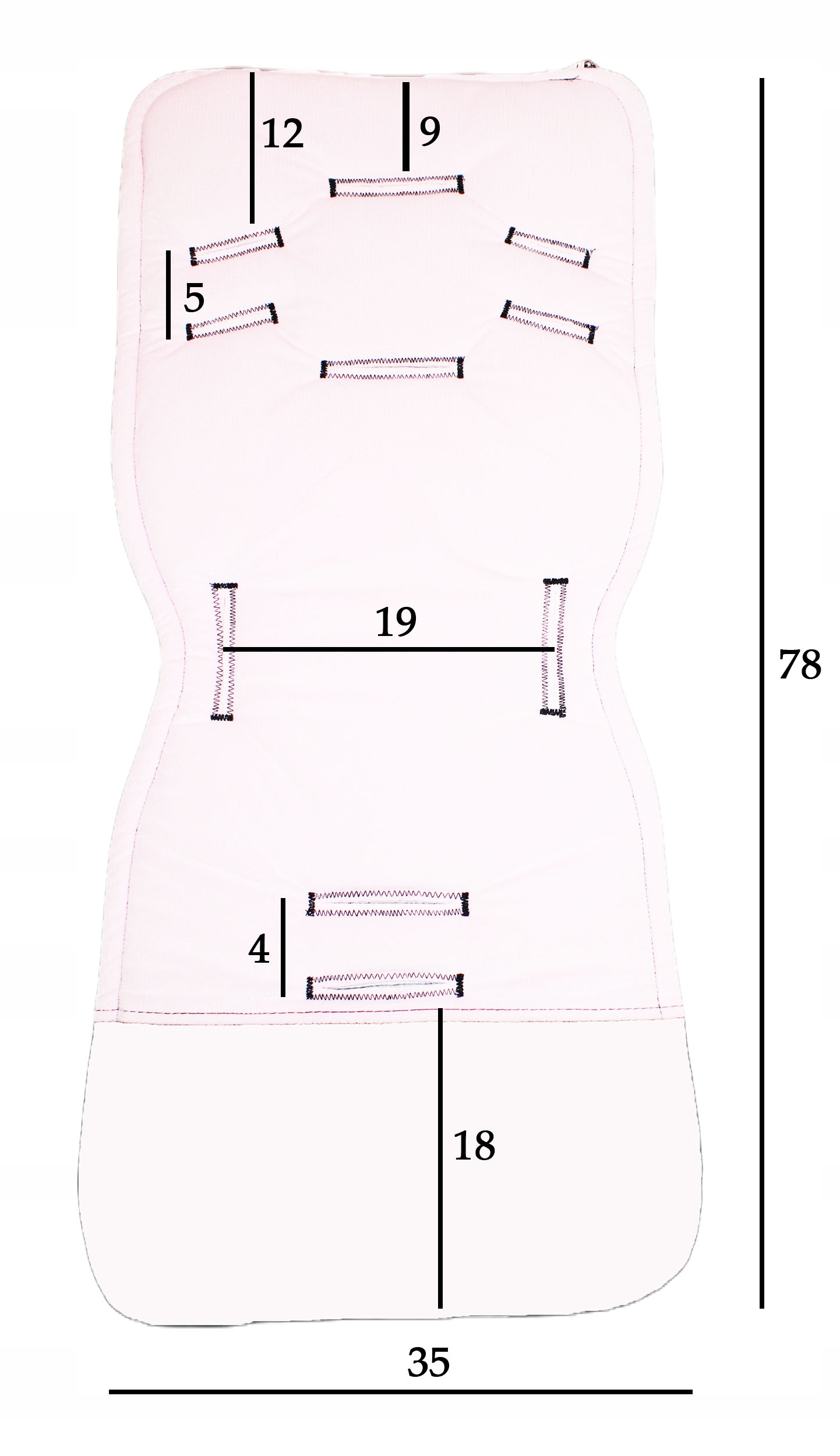 WKŁADKA DO WÓZKA SPACERÓWKI BAWEŁNA + VELVET LIMITOWANA + GRATIS Marka inna