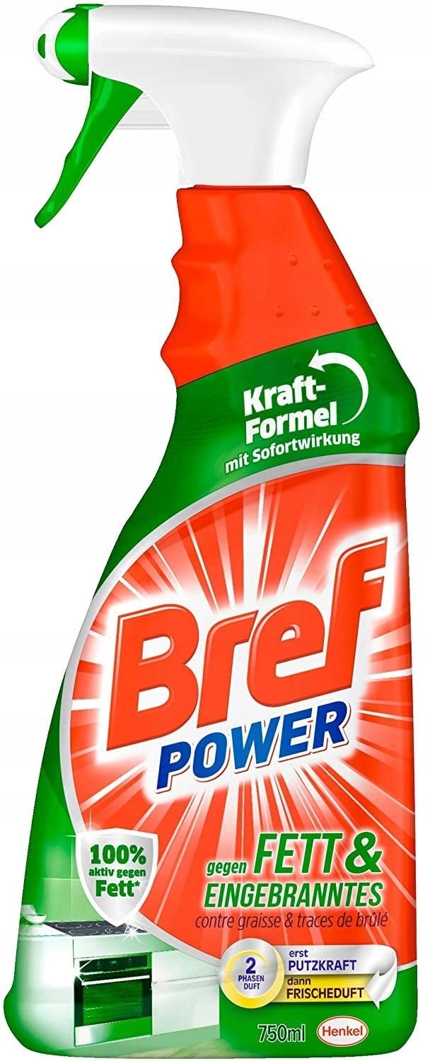 

Bref Power na Tłuszcz do Kuchni spray 750ml z De