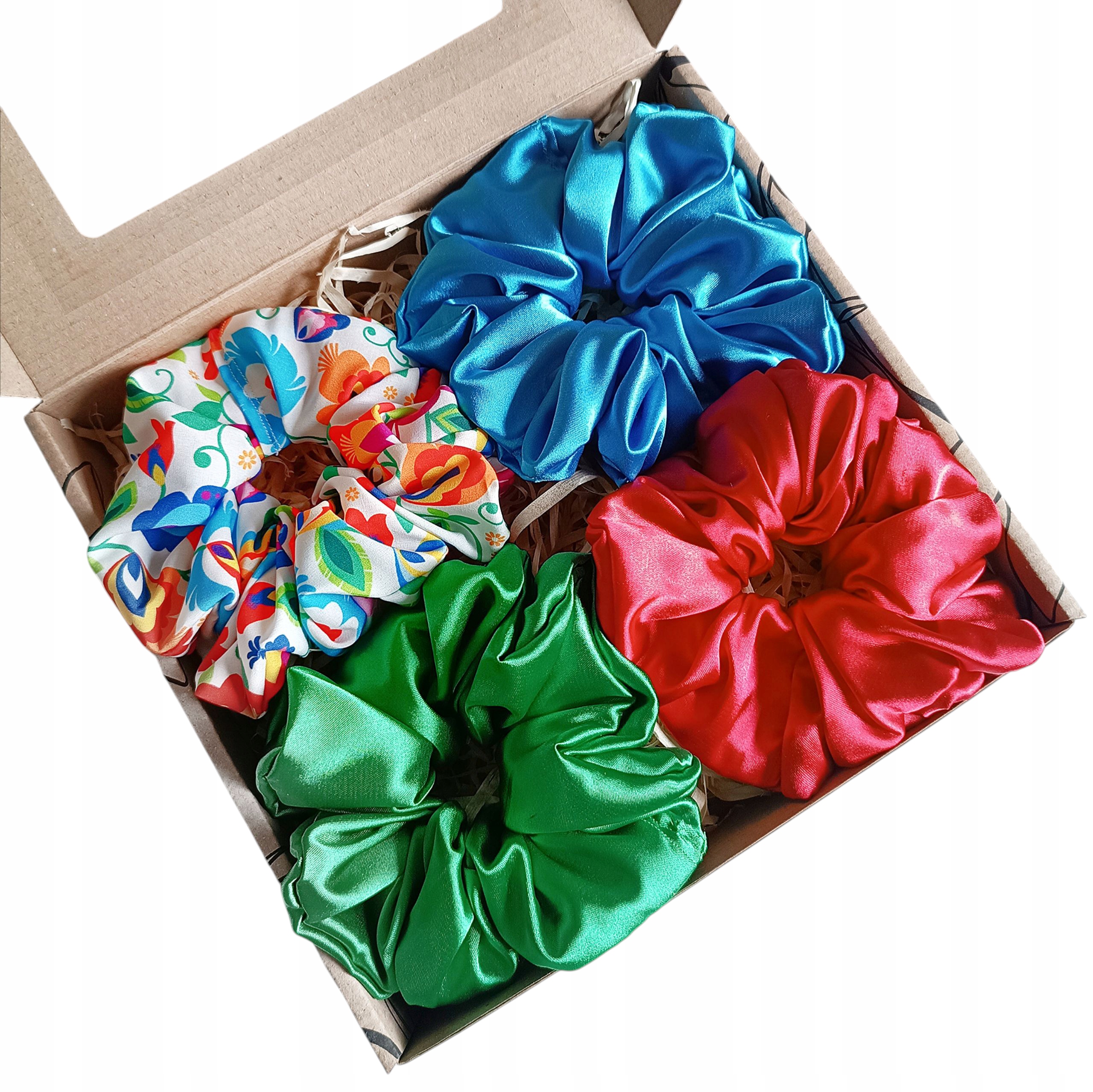 Sada Gumiček Do Vlasů Handmade – Dárková Sada Pro Ni – „happiness“