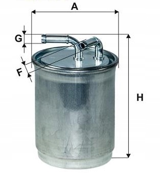 FILTR PALIWA SKODA SEAT VW AUDI 1.4TDI 1.6TDI 05- Producent części DAVID VASCO