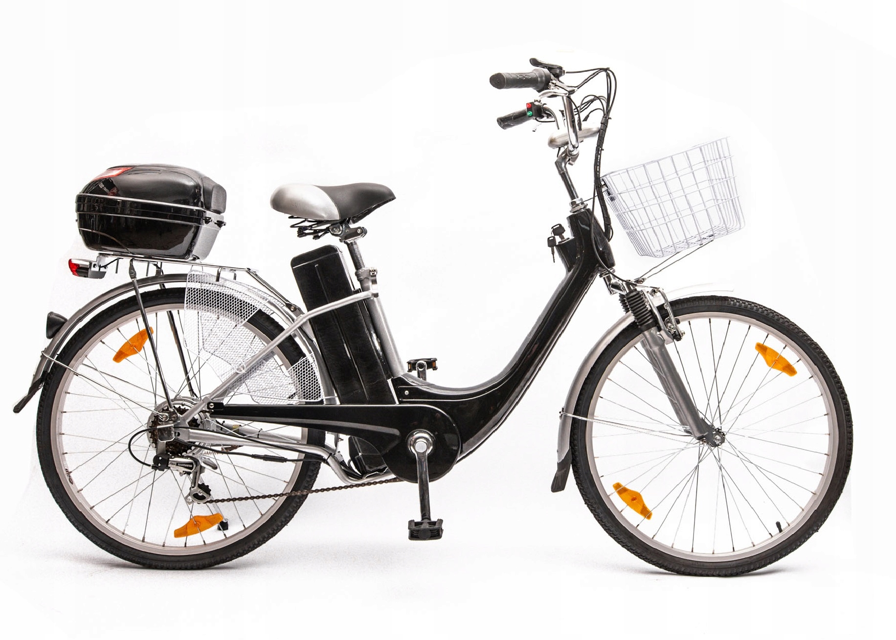 ROWER ELEKTRYCZNY CB1 Litowo Jonowy 36V Manetka