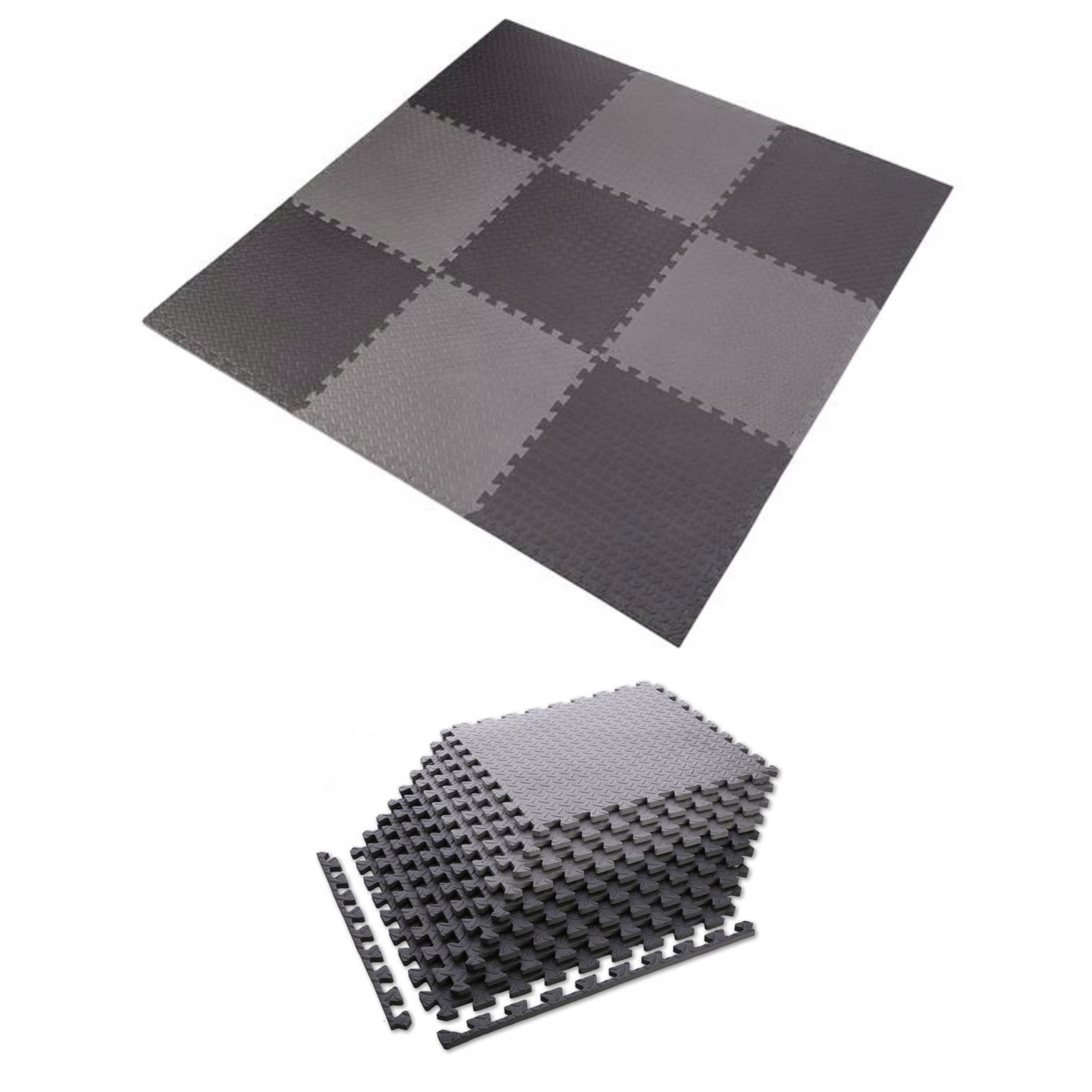 Mata Puzzle 9 Elementów 12MM Eva Ciemnoszary Hms MP12 Łatwe Składanie