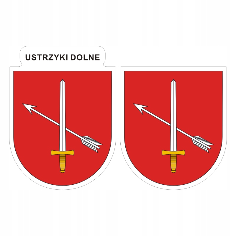 

Naklejki herb Ustrzyki Dolne