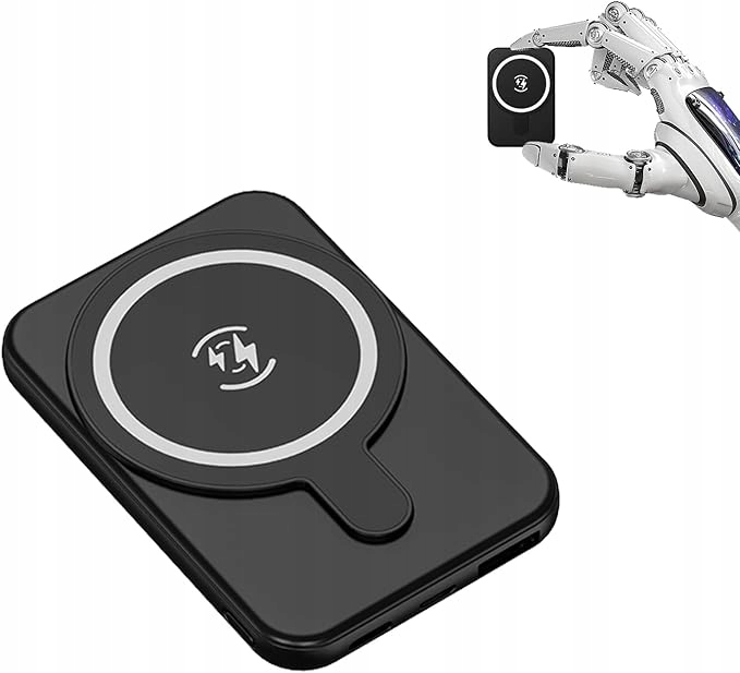 PowerBank 10000 mAh Bezdrôtový 5W Ultra tenký Rýchle nabíjanie