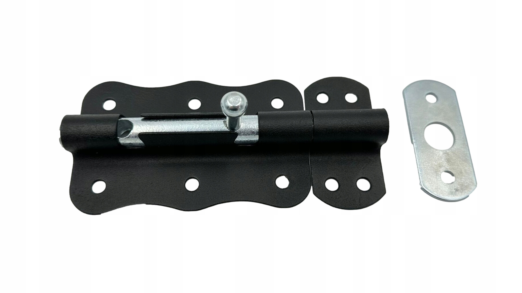 ZASUWKA UNIWERSALNA 100MM CZARNA PROSZKOWA BLOKADA ZAMKNIĘCIE FURTKA Kod producenta ZASUNI100