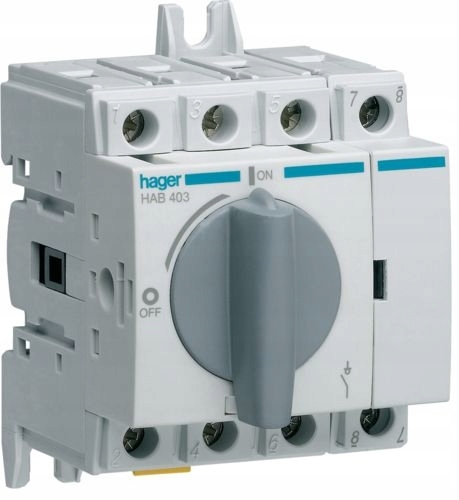 Izolační odpojovač HAB403 32A 4P Hager