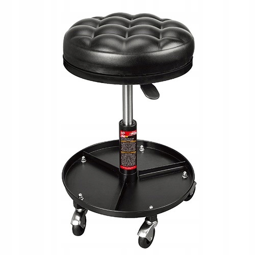 Otočná Stolička, Dílenská Stolička Na Kolečkách S Policí, Sedák Torin