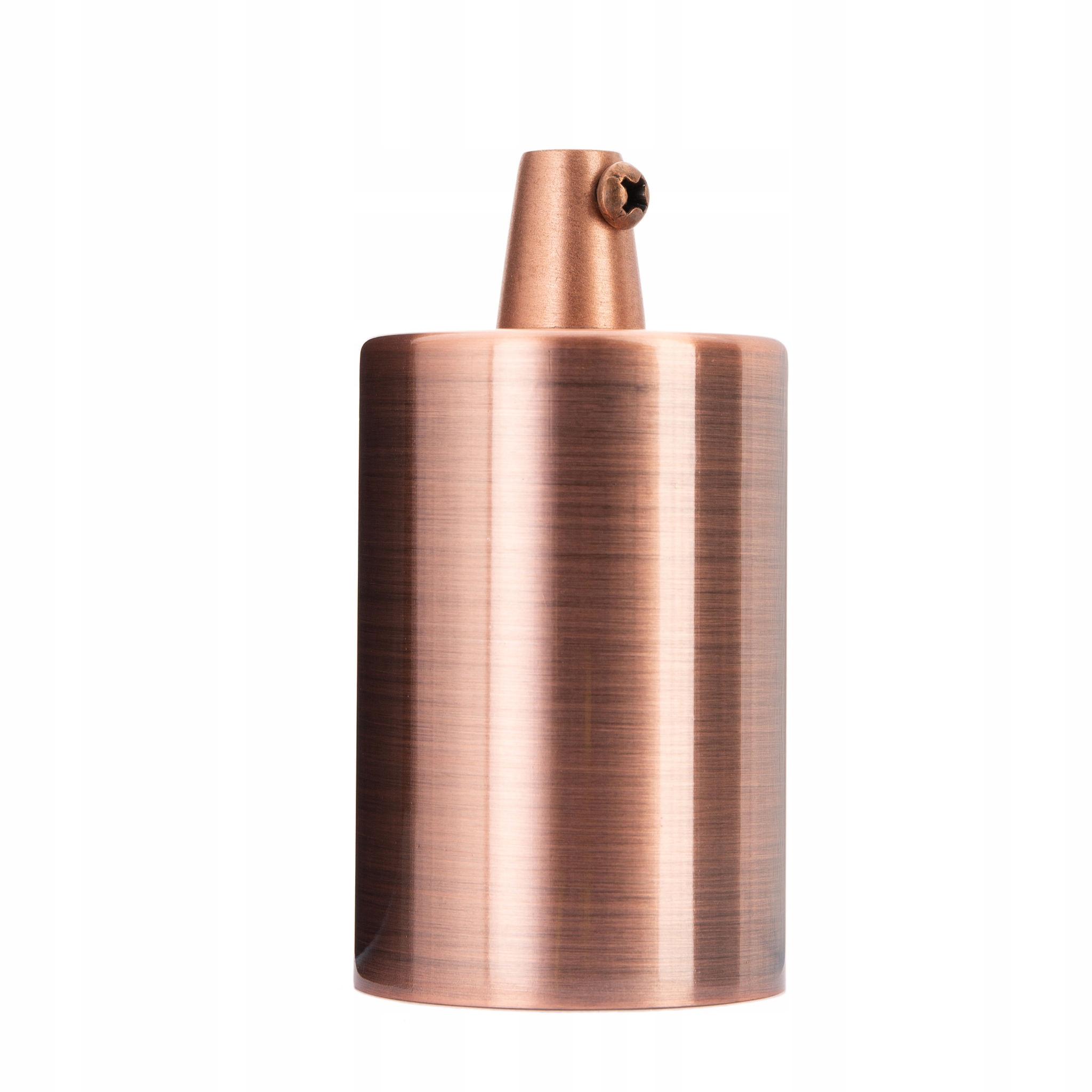 

Oprawka aluminiowa E27 Miedź anique coper walec