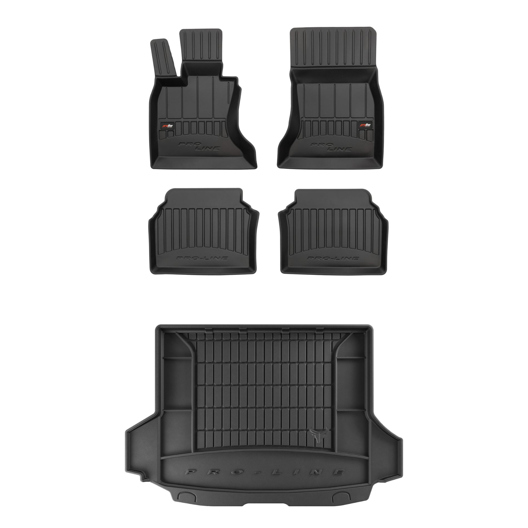 Sada gumových koberců a rohoží pro Bmw řady 5 Gran Turismo F07 2009-2017