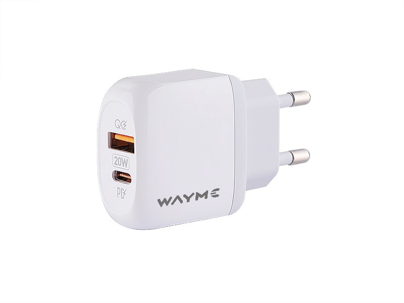 Wayme Ładowarka sieciowa 20W Usb-c Pd QC3.0