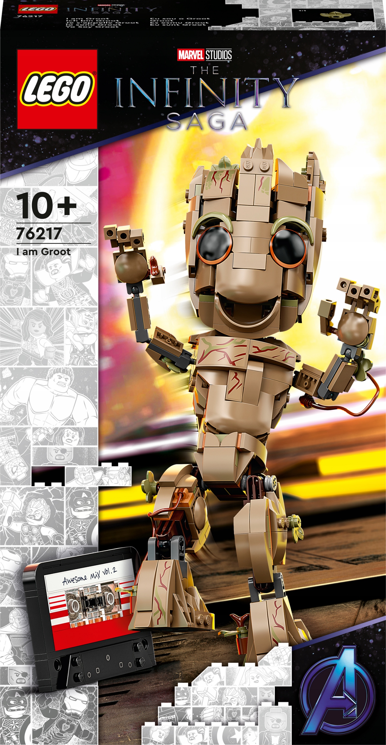 

Lego Heroes Ja jestem Groot 76217