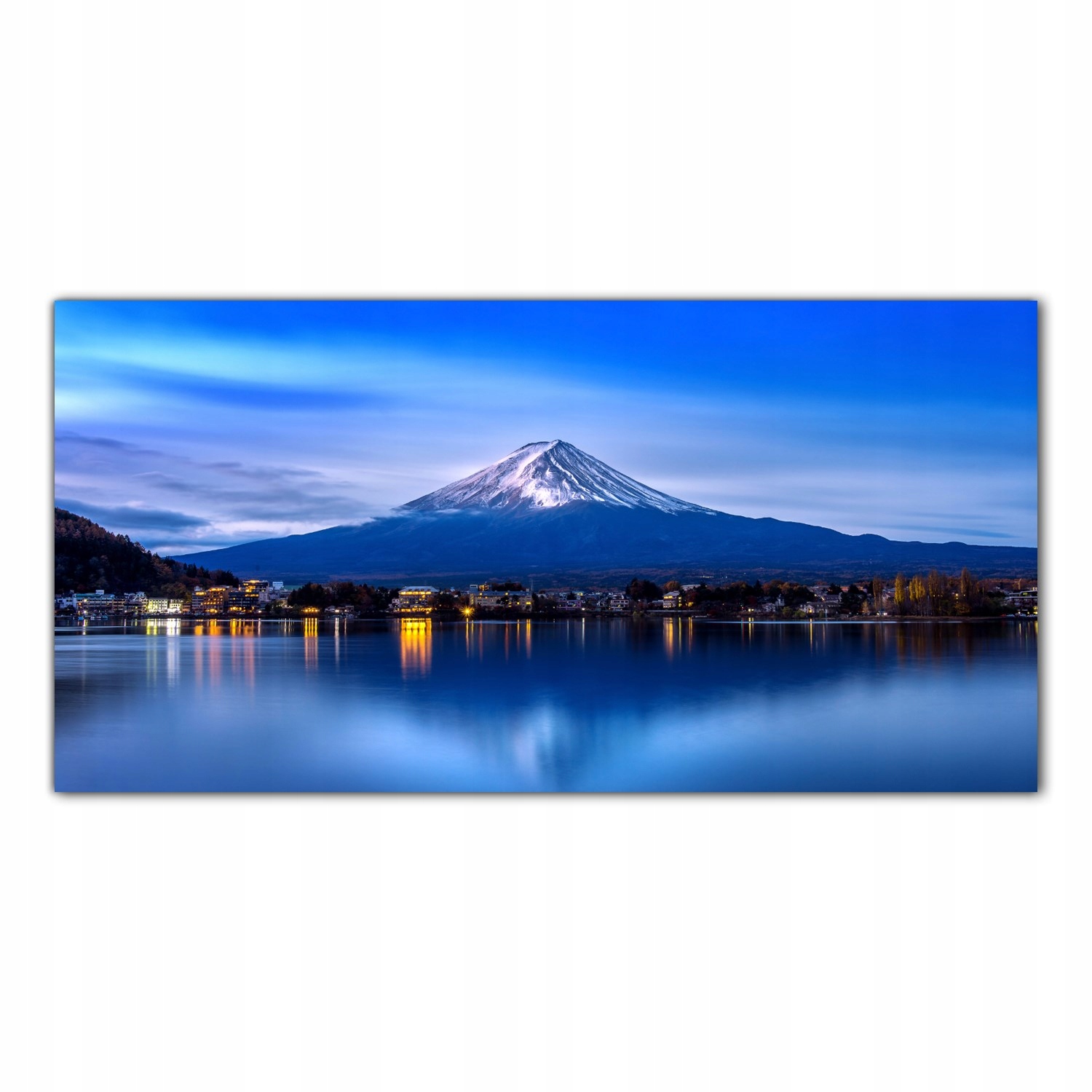 Hora Fuji Japonsko 120x60 Tvrzený panel nad pracovní deskou