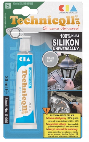 

Silikon Uniwersalny Szary 20ml Technicqll 065