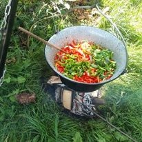 KOCIOŁEK WĘGIERSKI MYŚLIWSKI EMALIOWANY 10L Rodzaj wiszący