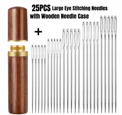 Komplet igieł do szycia 25szt