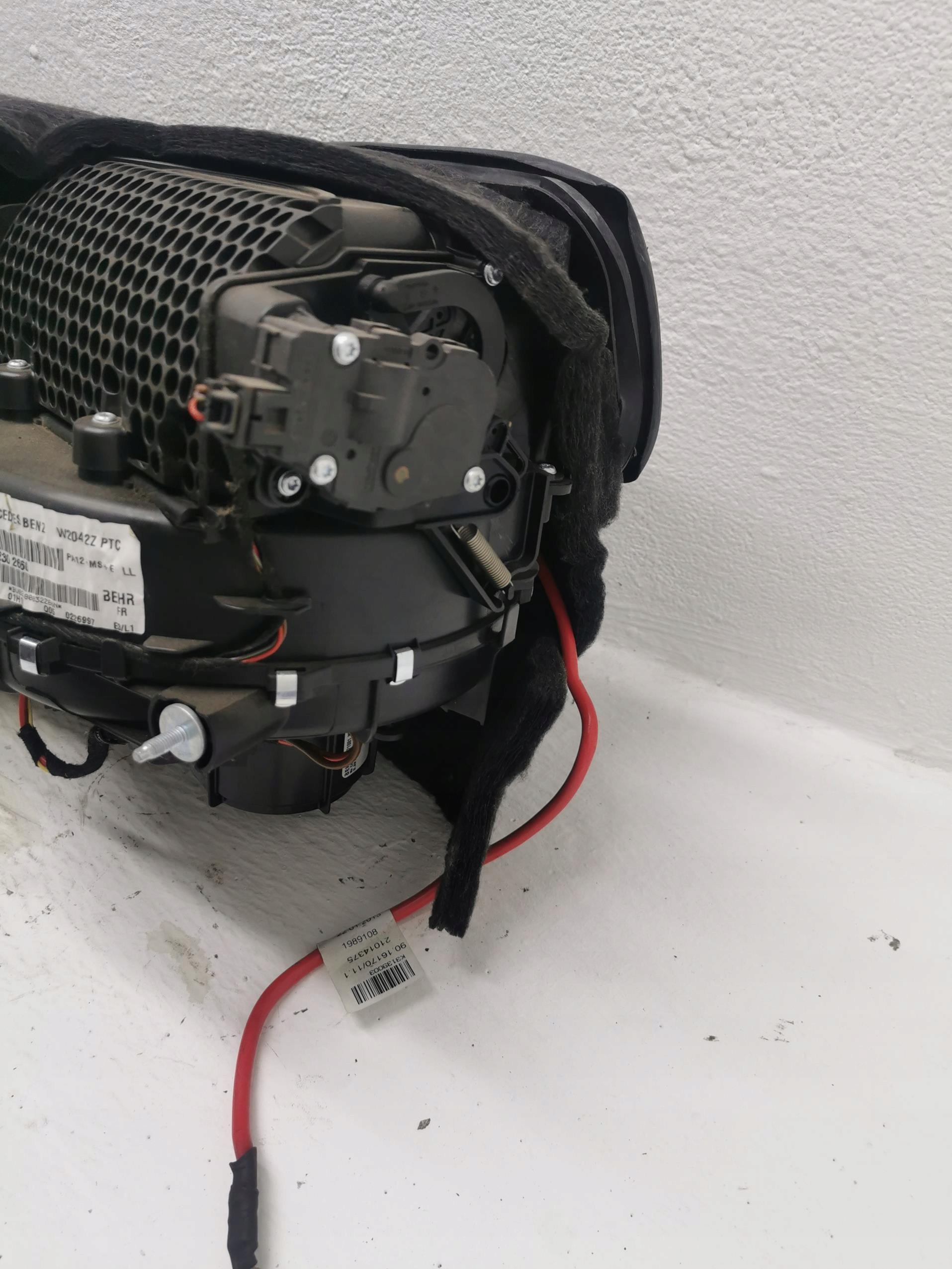 heater complete MERCEDES C-KLASA W204 LIFT