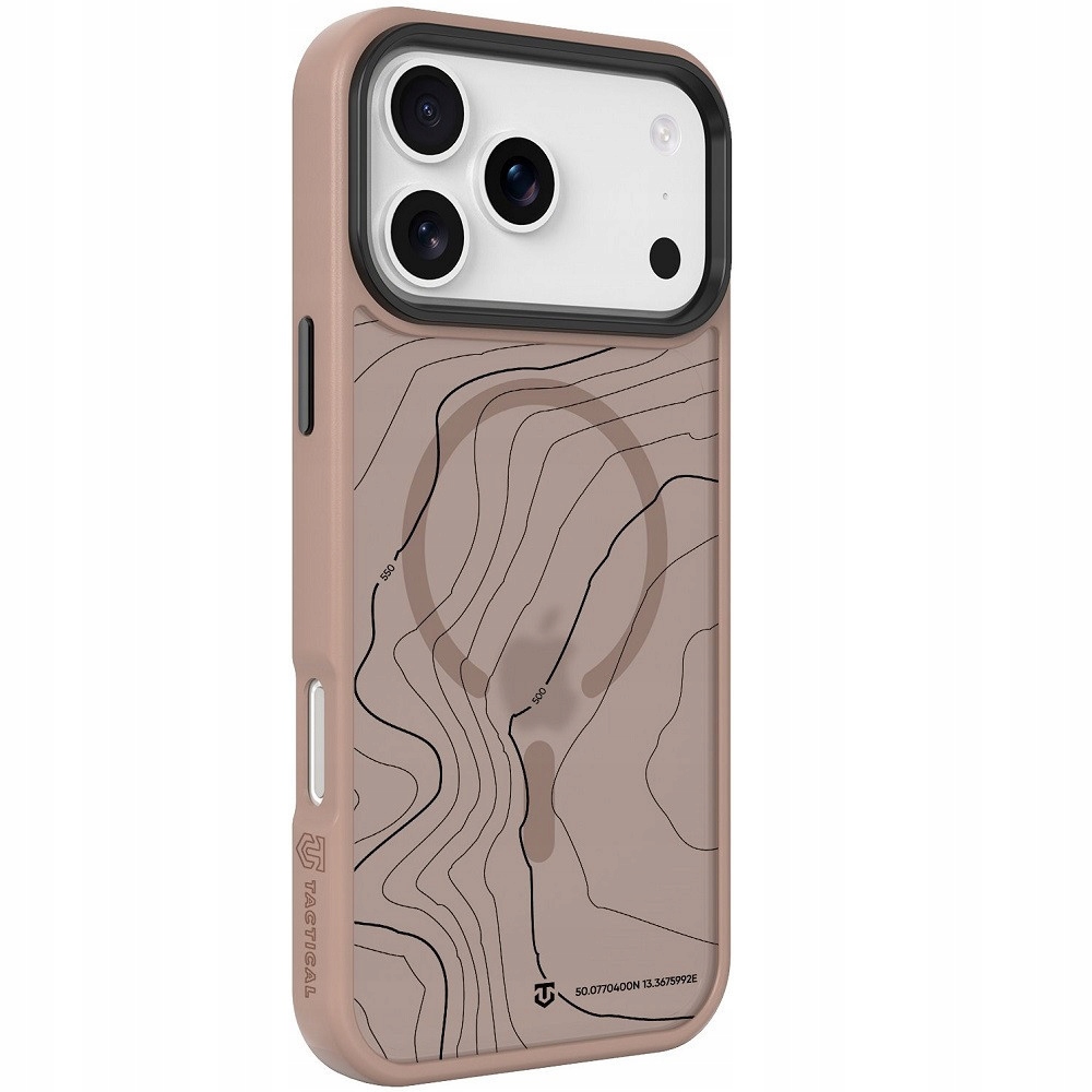 Etui ochronne na tył Apple iPhone 17 Pro Max, plastikowy tył + silikonowa ramka