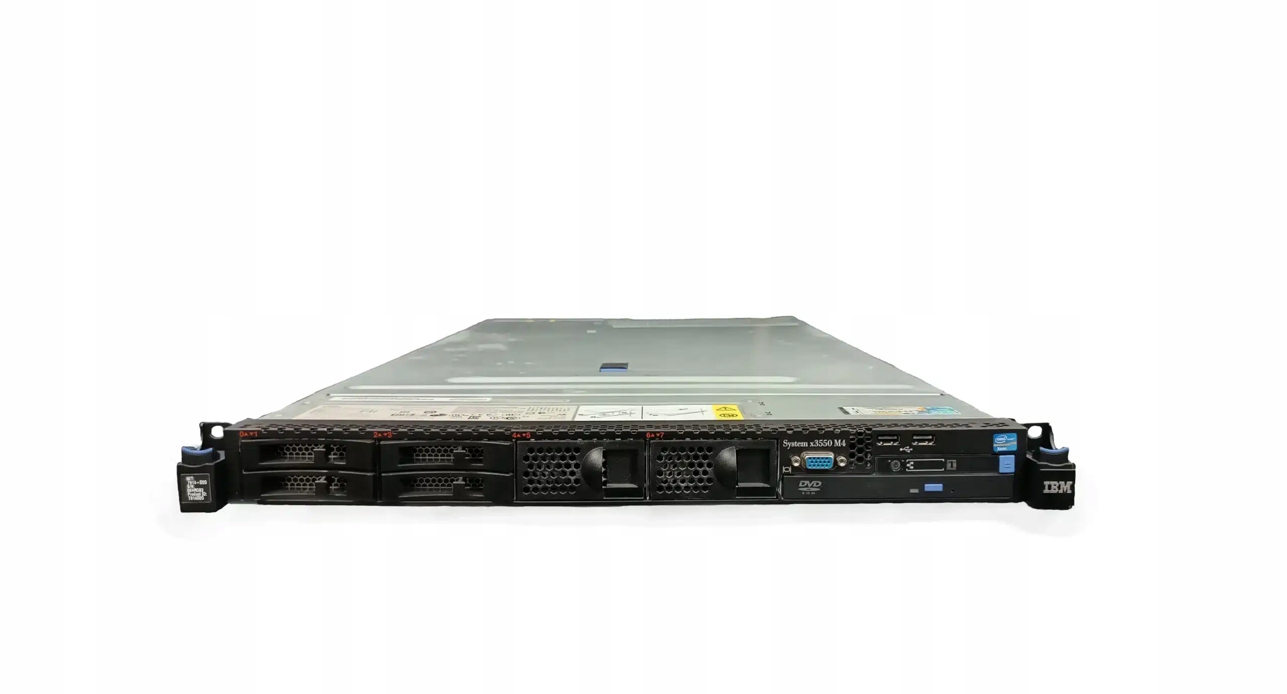Serwer IBM System x3550 M4 Intel Xeon E5-2603 12GB