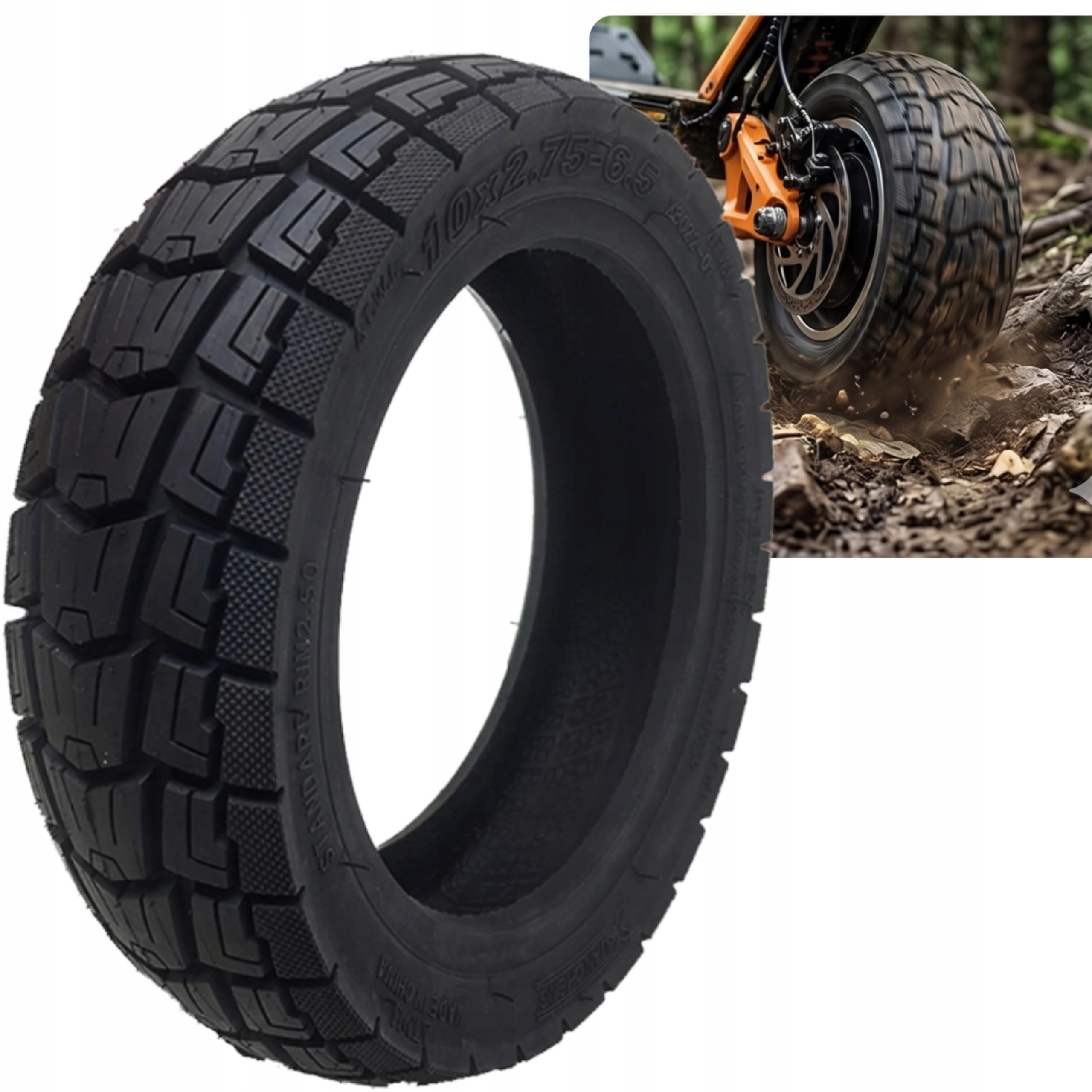 Opona bezdętkowa 10x2.75 -6.5 do KuKirin G2 G3 Ruptor R1 R3 R6 Motus PRO 10