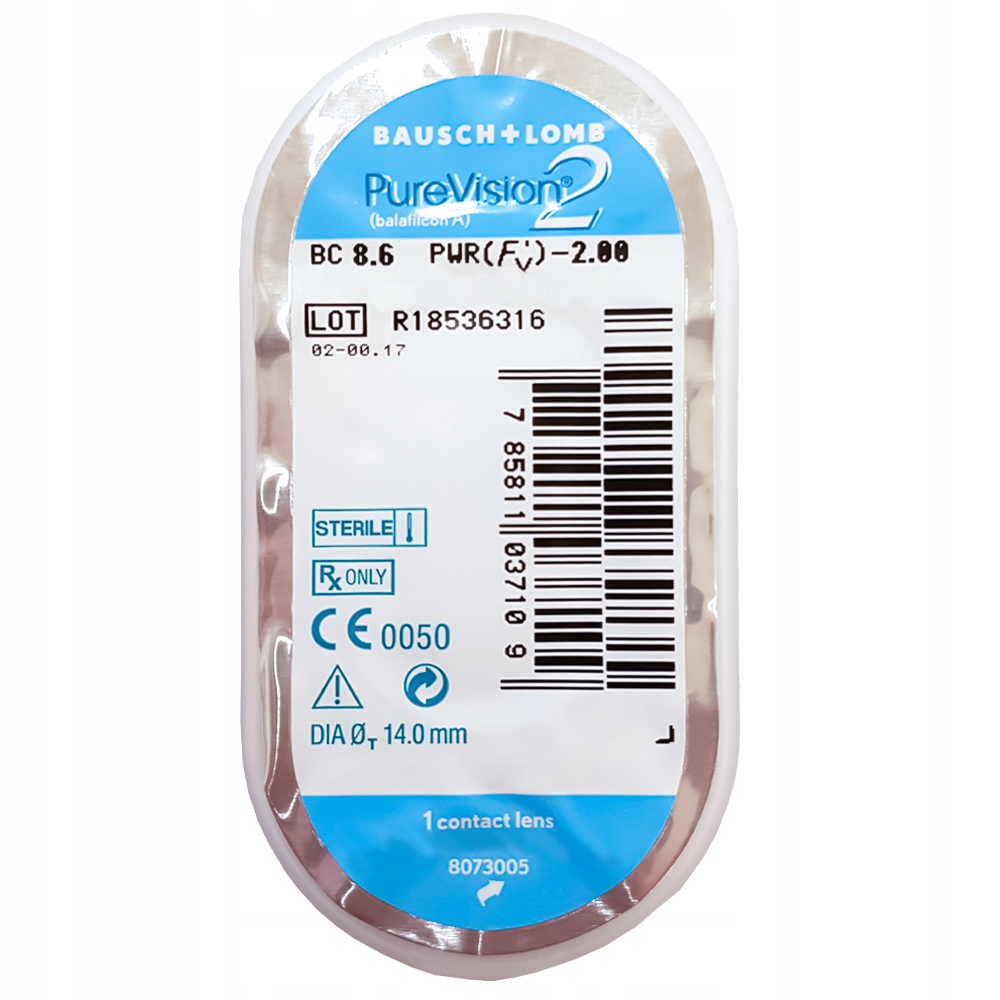 

Soczewki Pure Vision 2HD PureVision 2HD 1szt.