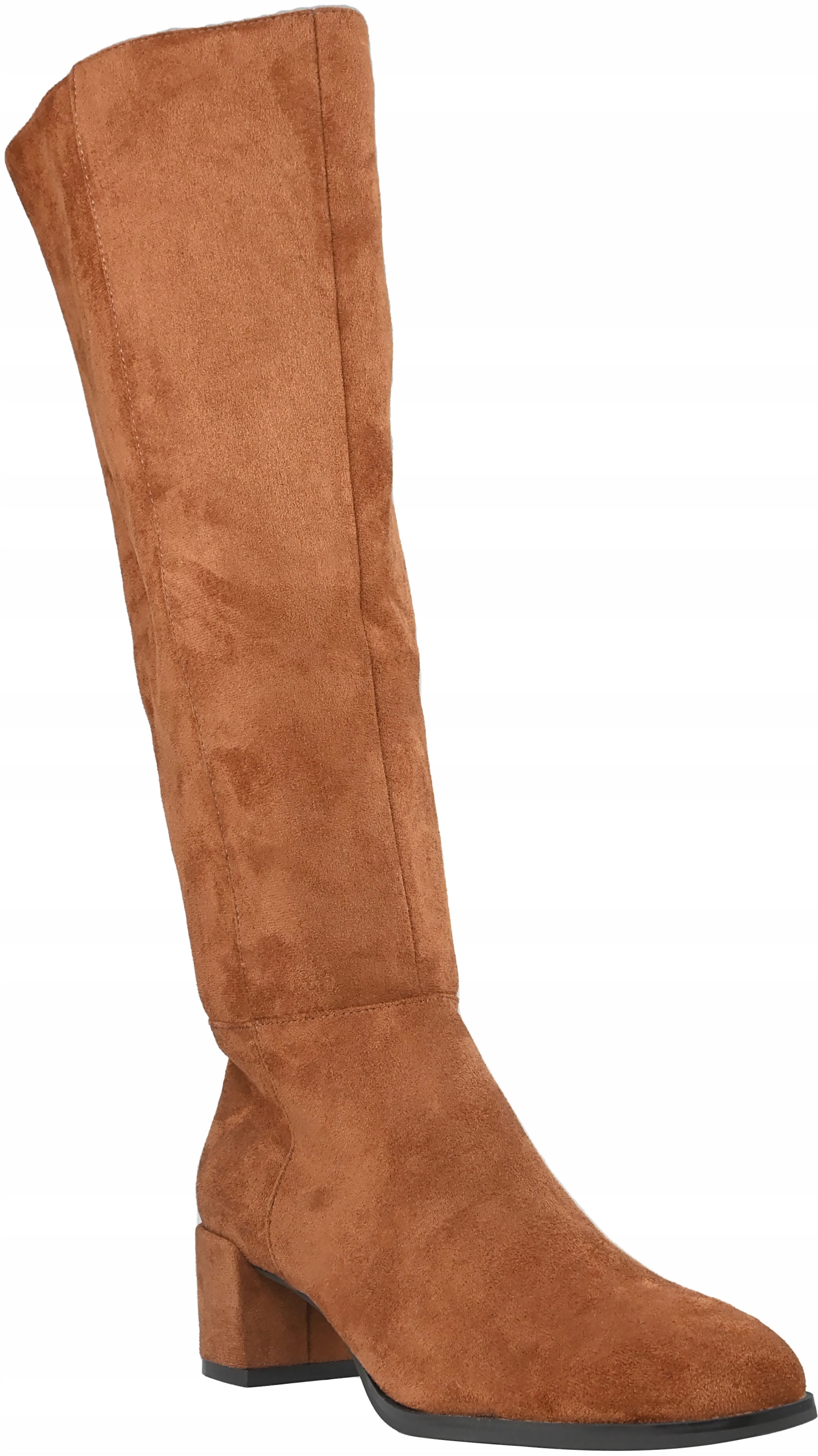 Kozaki Sergio Leone KZ 273 zamszowe brązowe ciemny camel r.41 Kod producenta KZ273