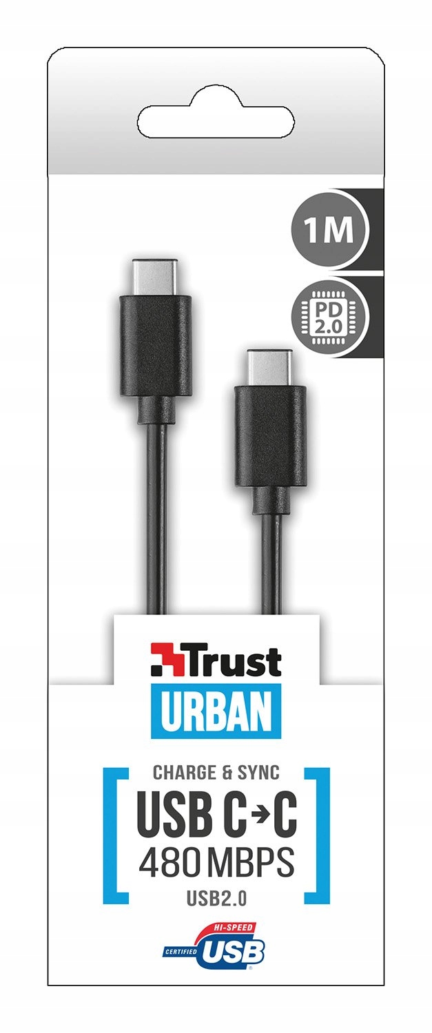 

Trust Solidny Kabel Usb-c Typ C - Usb-c 1m