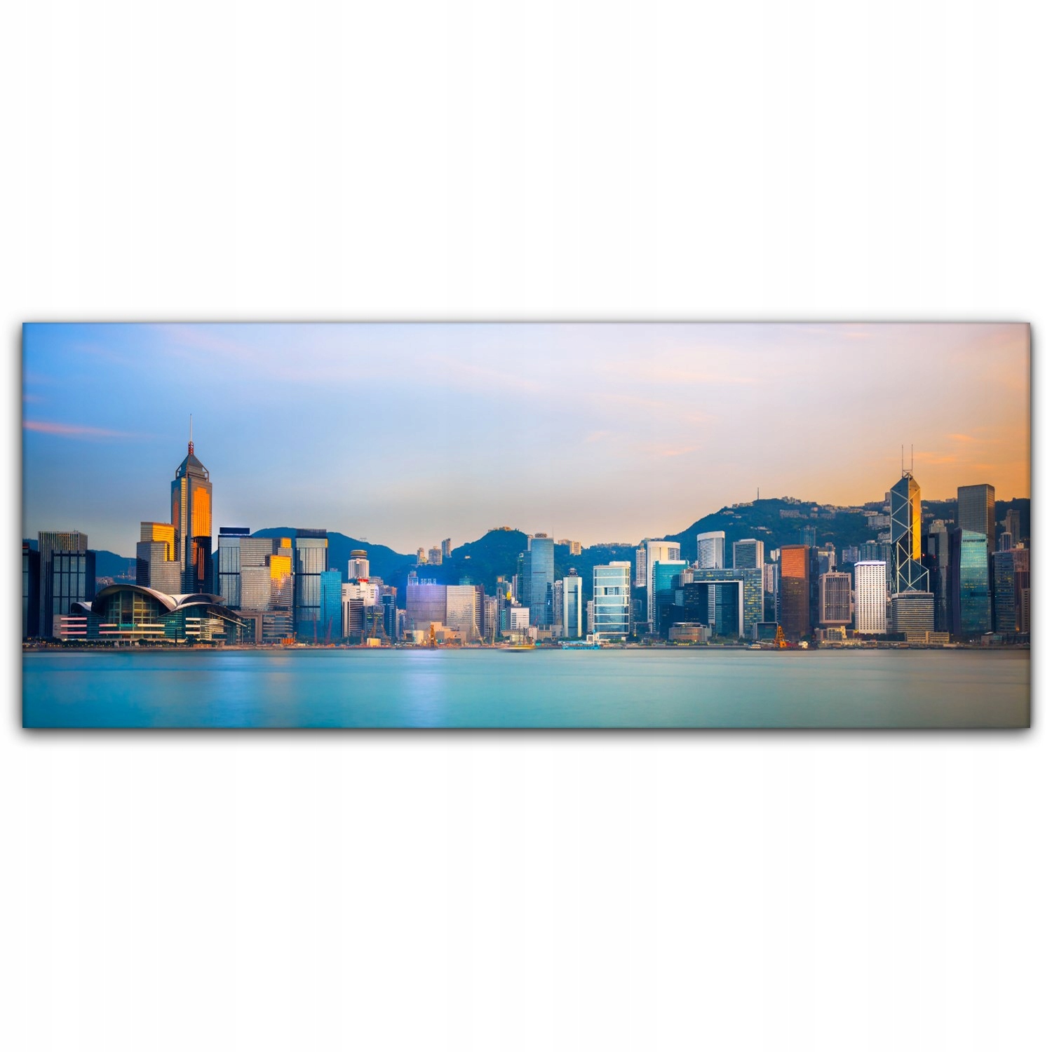 

foto-obraz na płótnie 125x50 Hong Kong Miasto Azja