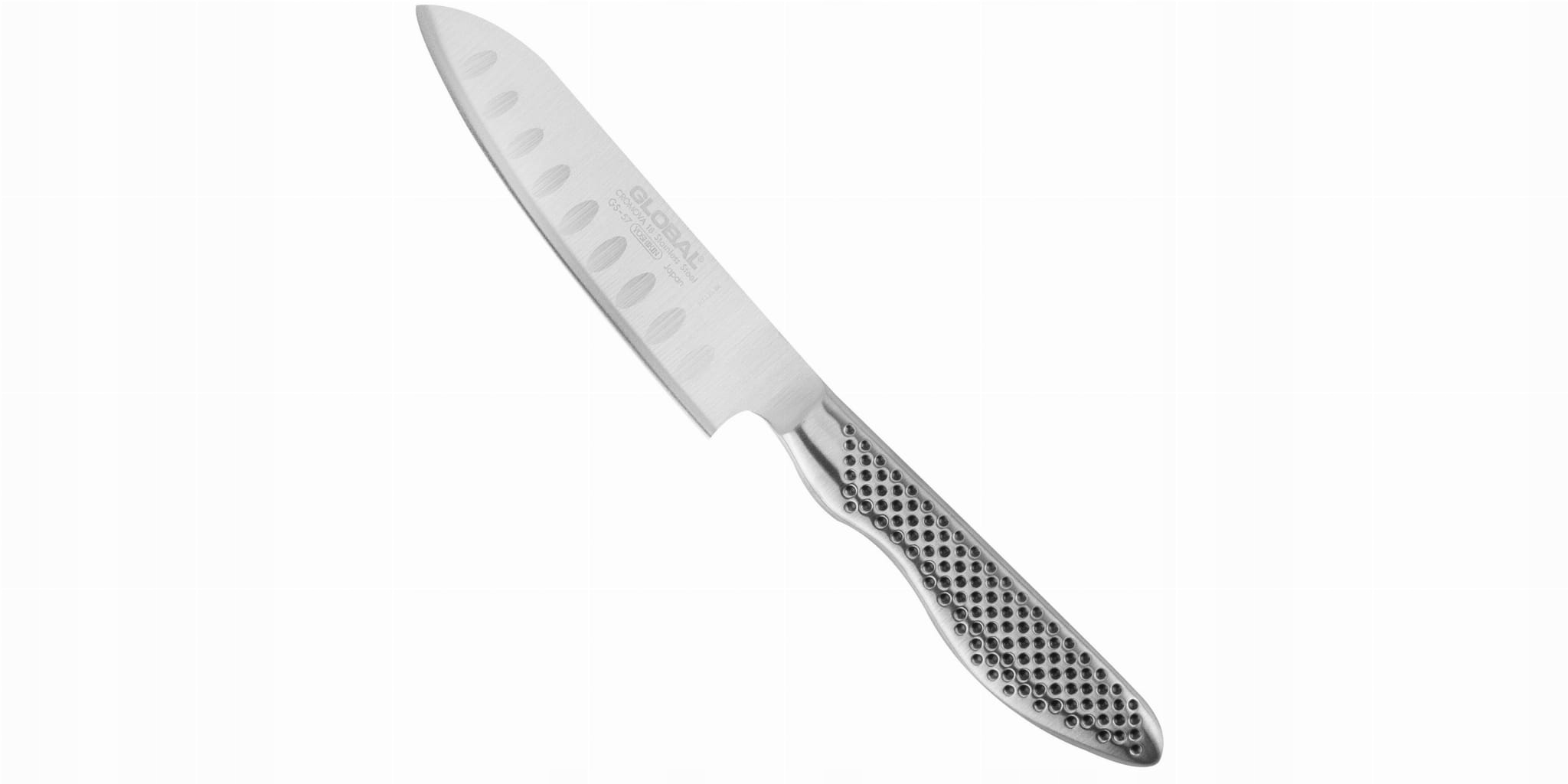 Nôž Mini Santoku 11 cm drážkovaný Global GS-57