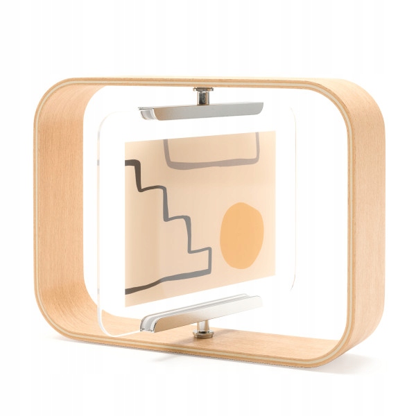 Rámeček na fotografie otočný dřevěný hnědý do obývacího pokoje, stylový, Bellwood