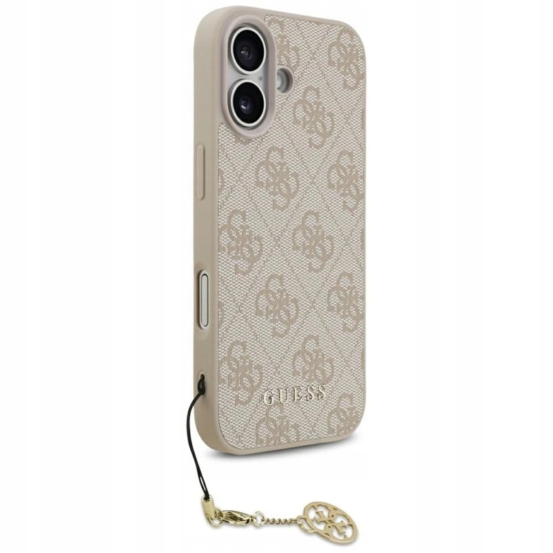 Guess 4G Charms Collection MagSafe Etui iPhone 17 (różowy)