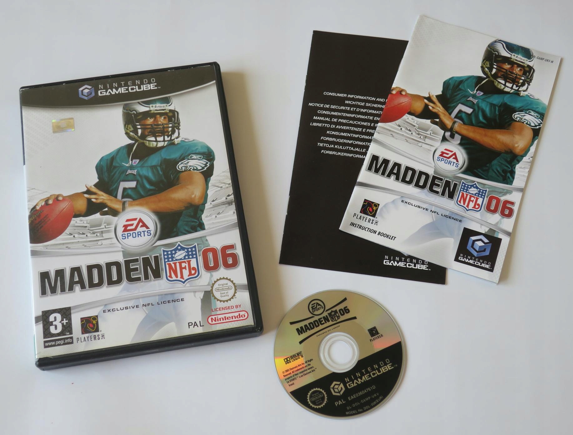 NGC MADDEN NFL 06 NINTENDO GAMECUBE Platforma Nintendo GameCube