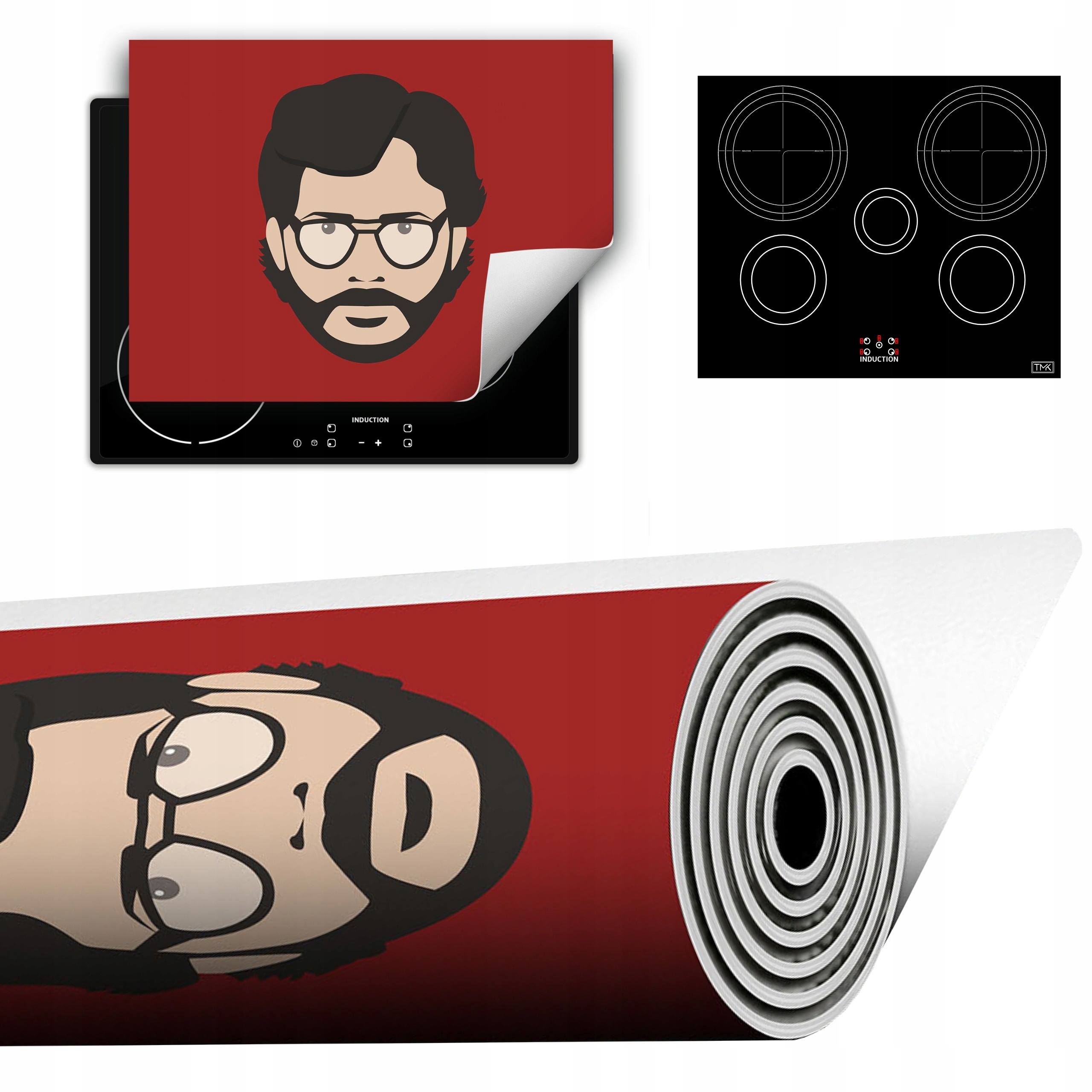 Vinylová Podložka Do Kuchyně Více Místa 70x52 Dům z papíru