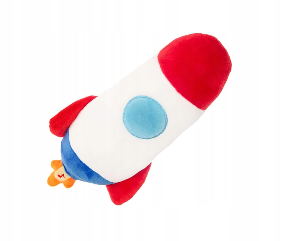 PLUSZOWA MASKOTKA RAKIETA ZE ŚWIATŁEM I DŹWIĘKIEM Marka bez marki