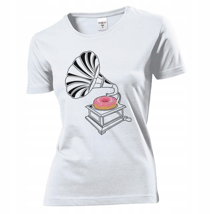 

Koszulka damska Gramofon Paczek XL