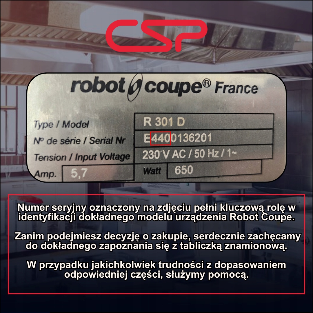 ROBOT COUPE 89163 Kabel Przewód zasilający MINI MP COMBI Model 89163