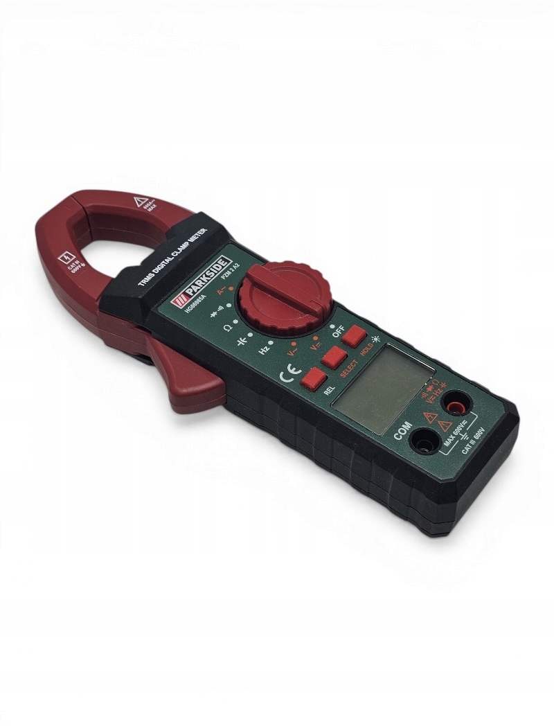 Miernik multimetr cęgowy parkside PZM 2A2