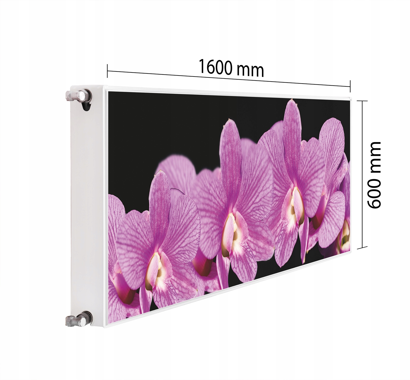 Magnetická Krytka Na Radiátor 160x60 Orchidej Podložka Magnet