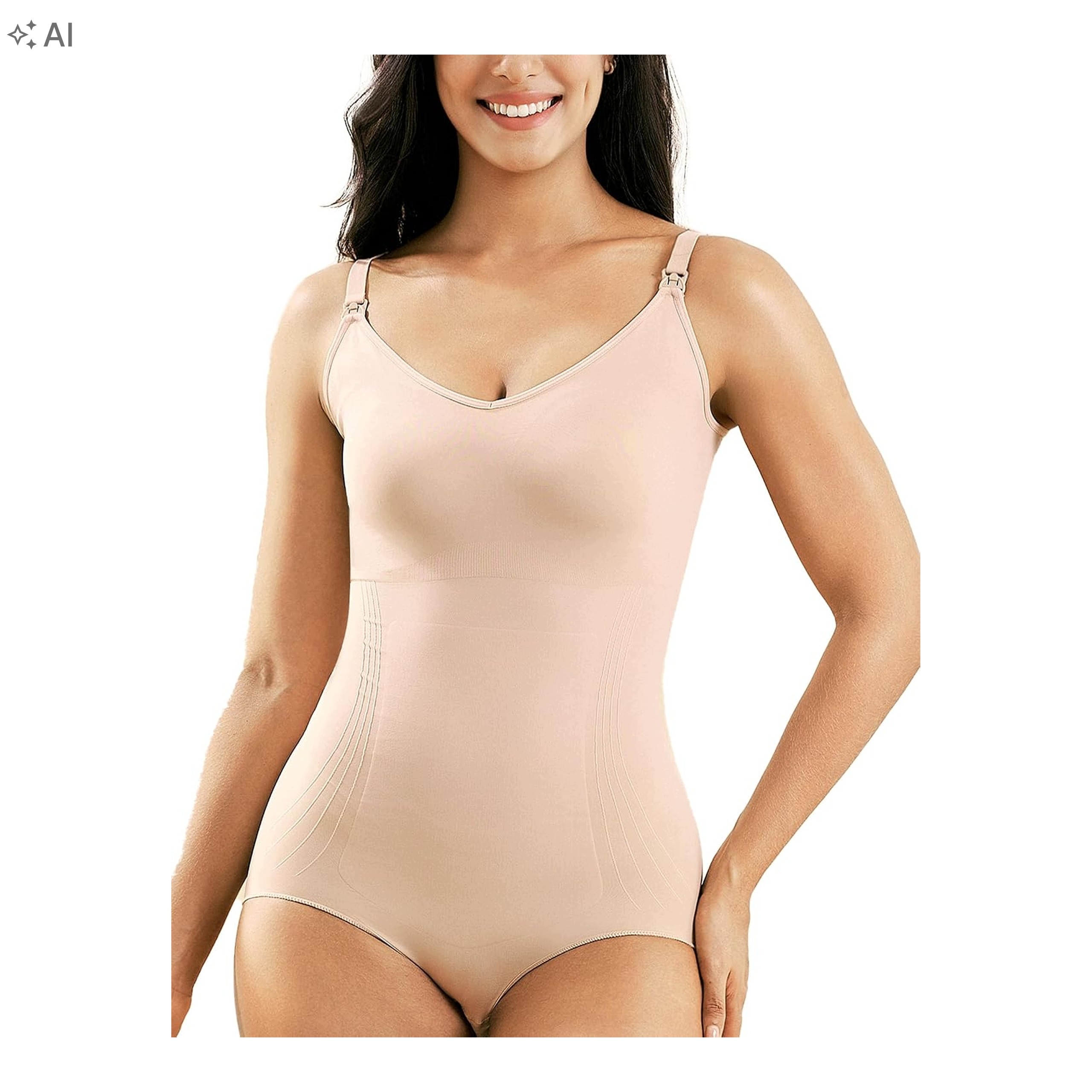 Dámské modelovací spodní prádlo, bezešvé, zeštíhlující, kompresní body