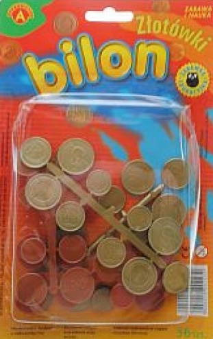 

Złotówki. Bilon. Zabawka edukacyjna