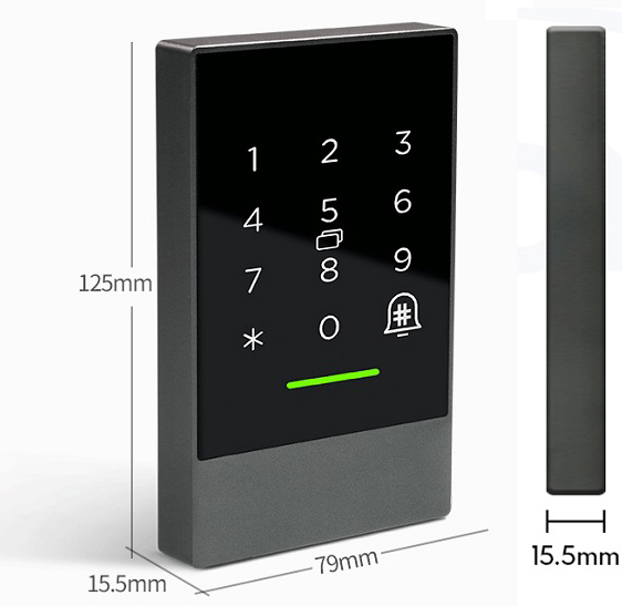 Szyfrator MIFARE TTLock Internet Bluetooth IP66 - Bezprzewodowe Marka Eura