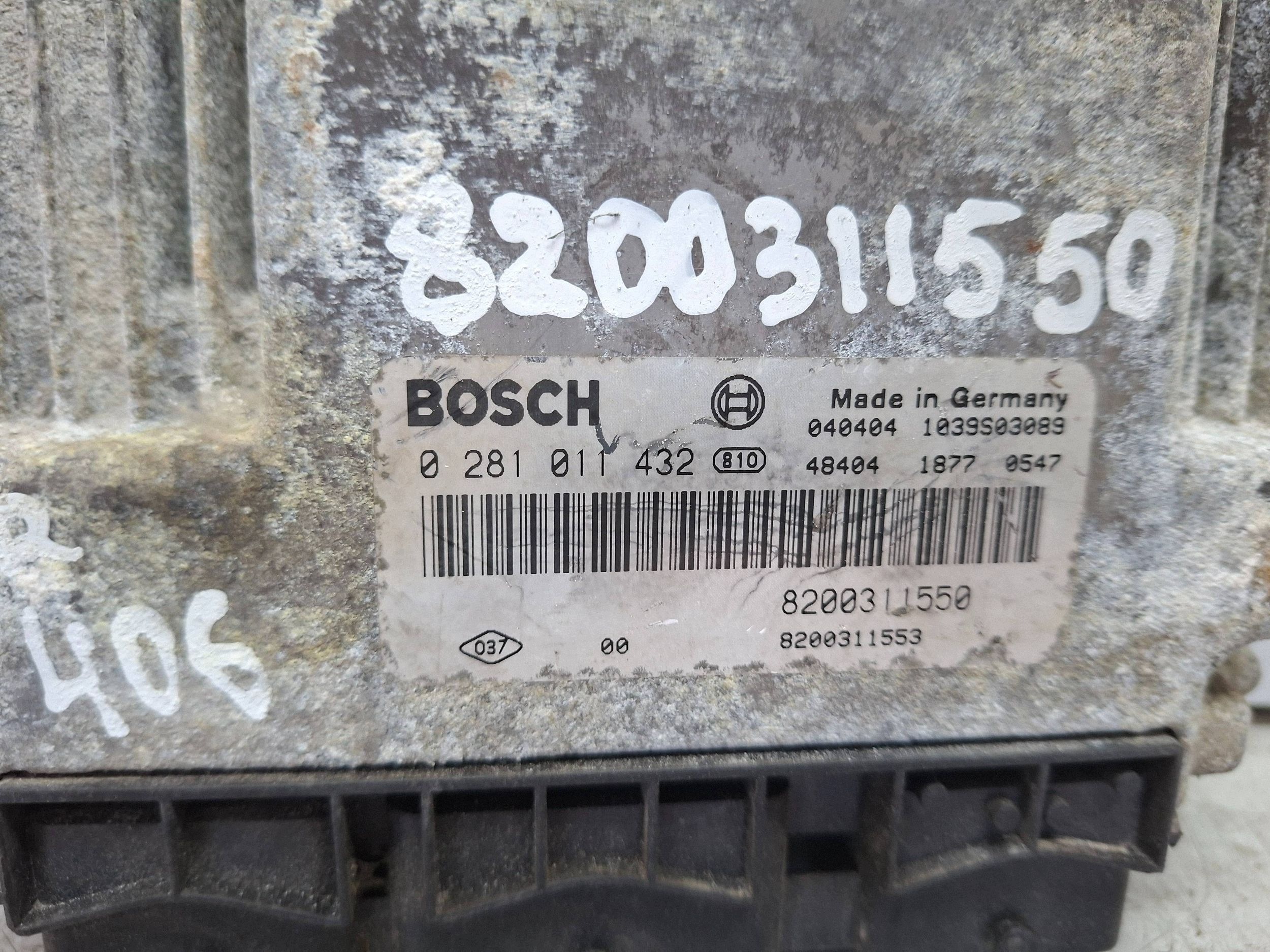 computer 8200311553 8200311550 0281011432 RENAULT MASTER II 2.5 DCI