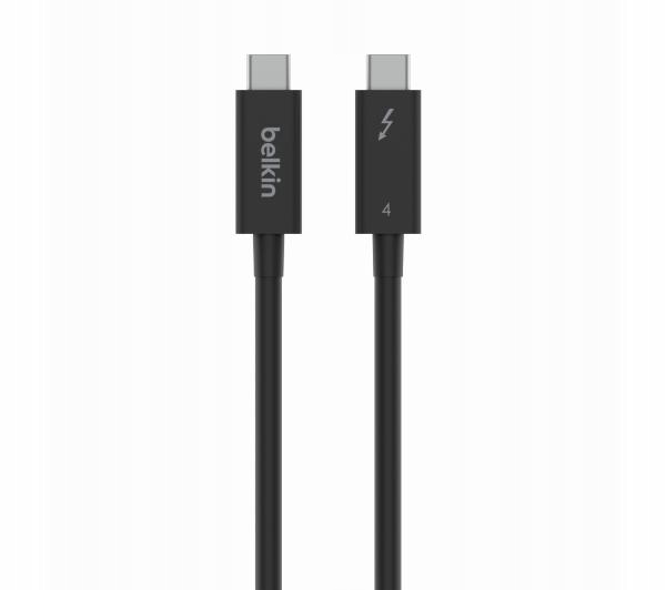 Kabel Przewód Belkin Thunderbolt 4 USB-C 2 metry Czarny Stan opakowania oryginalne