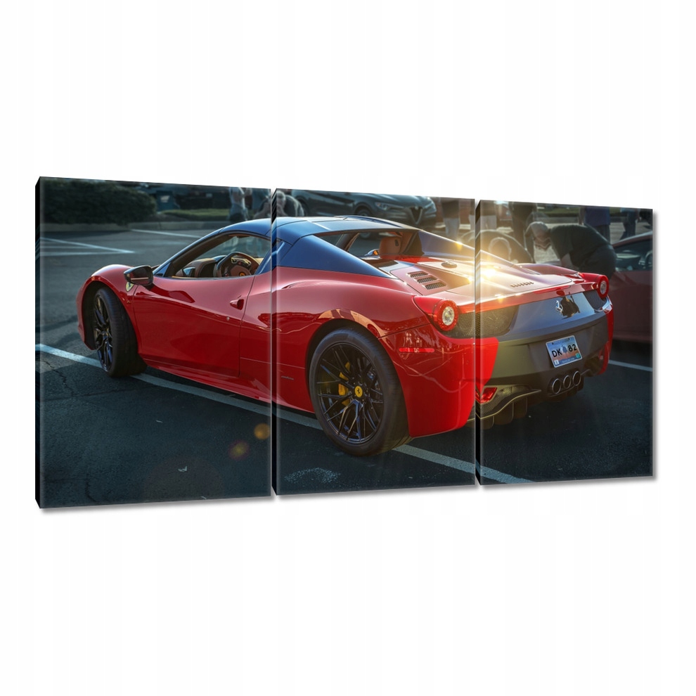 

Obrazy 120x60 Czerwone Ferrari