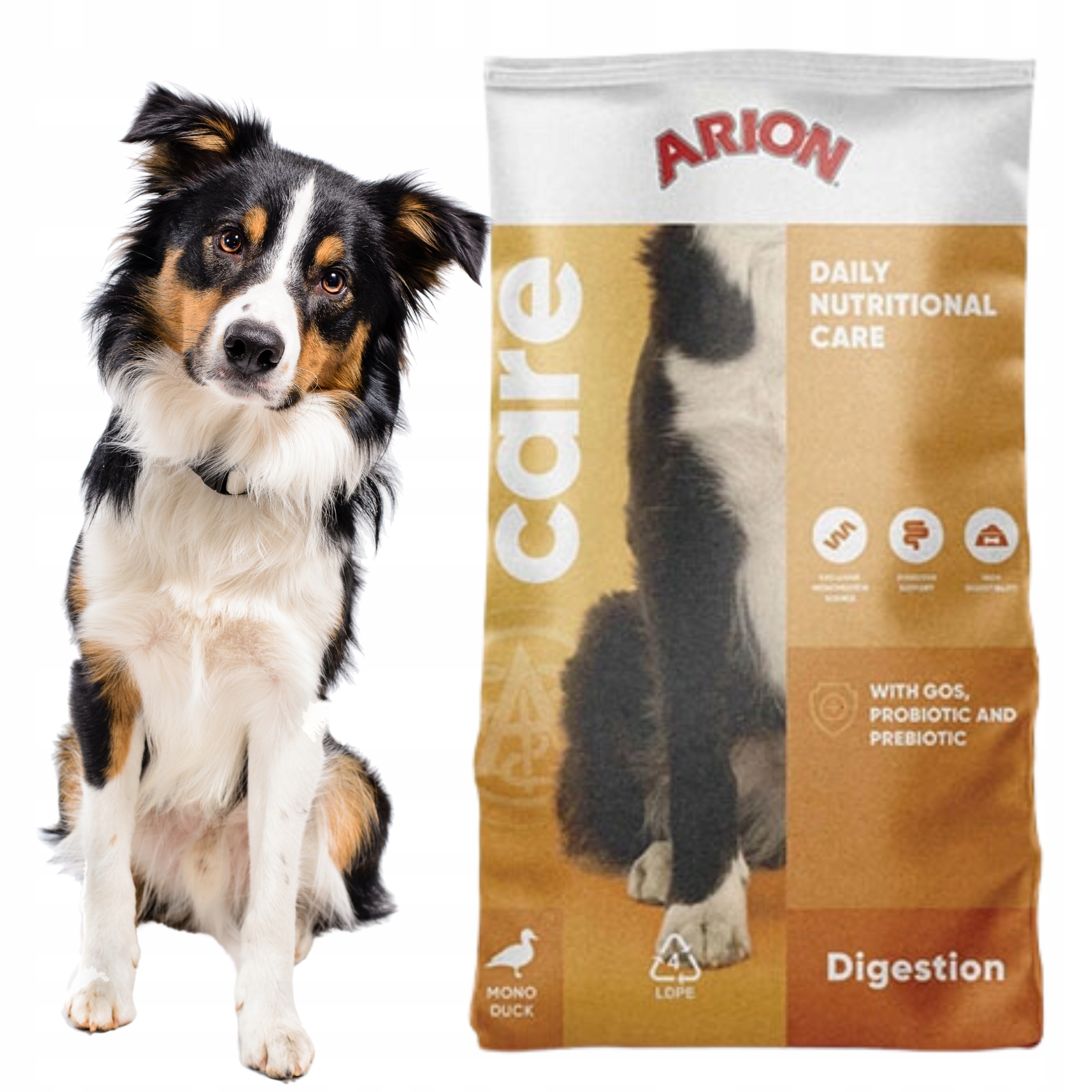 Arion Monoprotein Digestion suchá kachna 2 kg