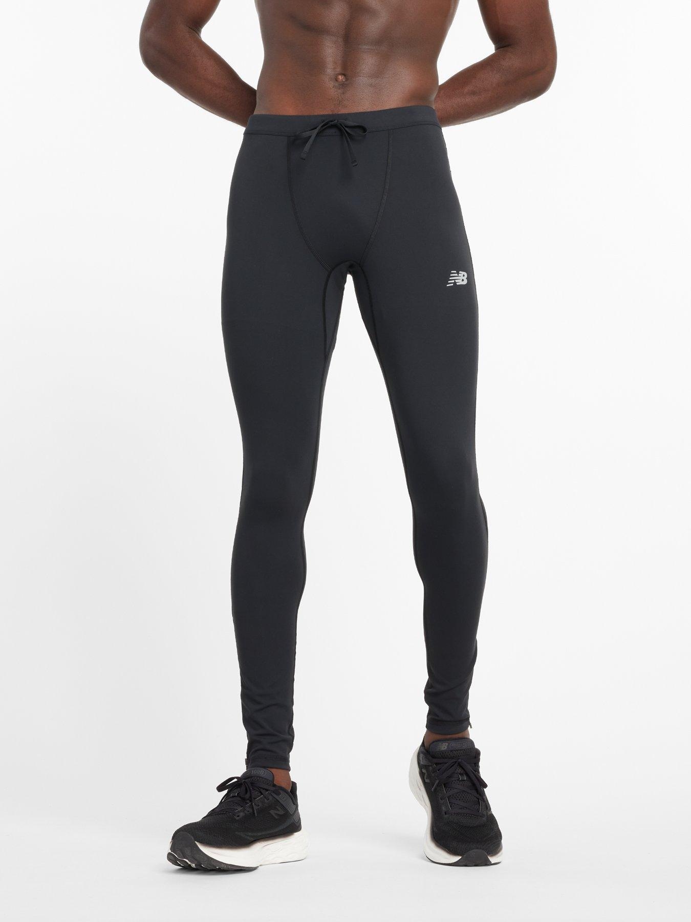 New Balance Czarne Logowane Legginsy (s)