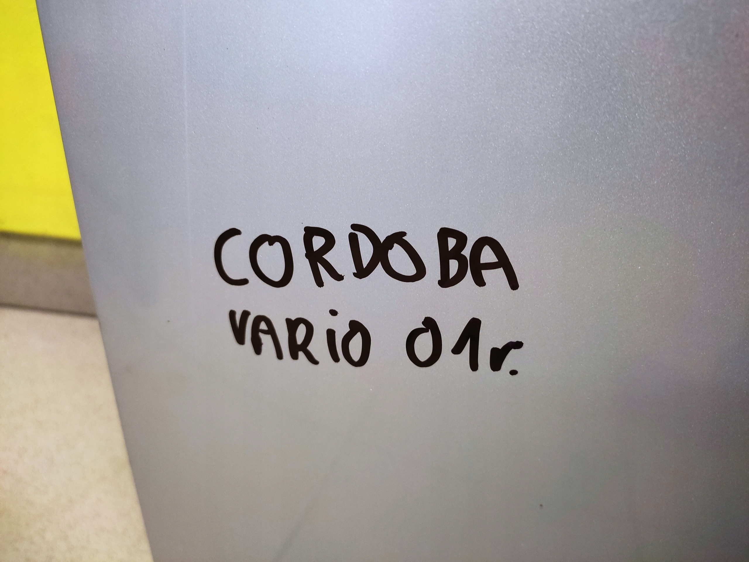 SEAT CORDOBA LIFT VARIO Cofano