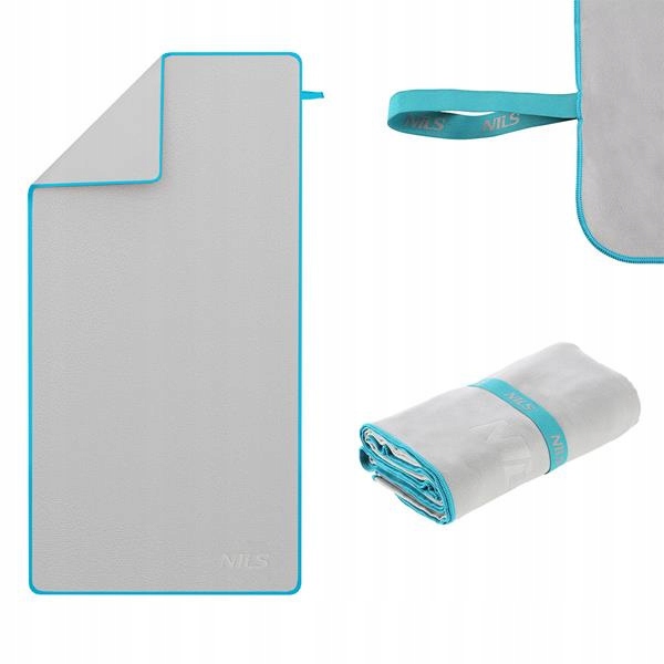 RĘCZNIK SZYBKOSCHNĄCY NILS CAMP Z MIKROFIBRY 180X100CM PLAŻOWY BASEN Marka Nils Camp